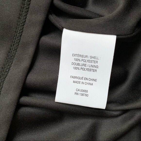 Signature Reitmans Dress Speckled Sleeveless Criss Cross Black Size 2x - Picture 12 of 16